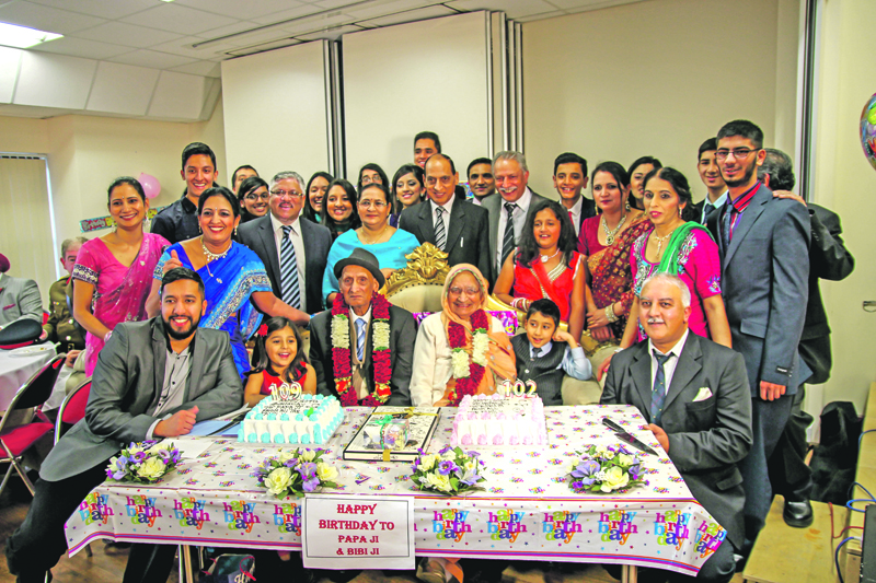 CELEBRATE: A joint birthday party was held at the Manningham based Carlisle Business Centre with guests joining travelling from all over the world to join in the celebrations