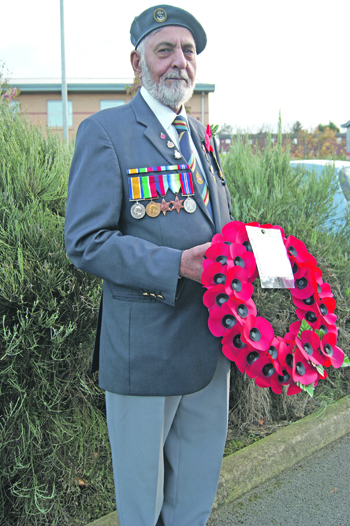 HONOUR: Mr Siddique will be laying a reef at the Leeds War Memorial this weekend.