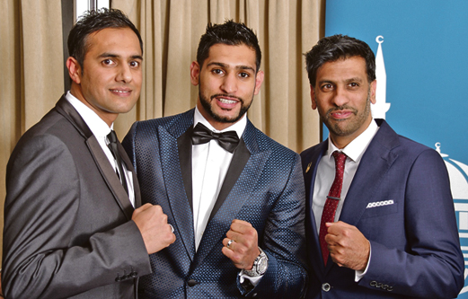 Rizwan Malik, Amir Khan & Jhangir Malik - UK Director of Islamic Relief (1)