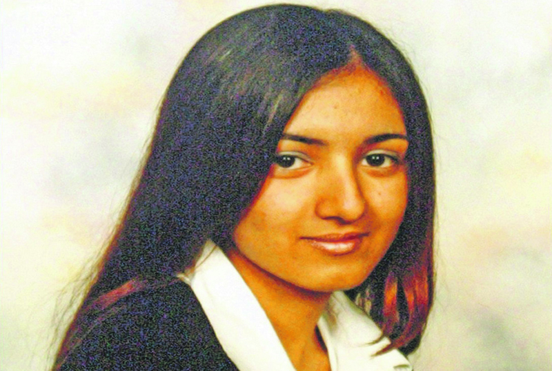 TRIBUTE: Shafilea Ahmed was killed by her parents in 2003 when she was just 17-years-old after suffering years of abuse. Her birthday will mark the official memorial day for victims of honour-based violence