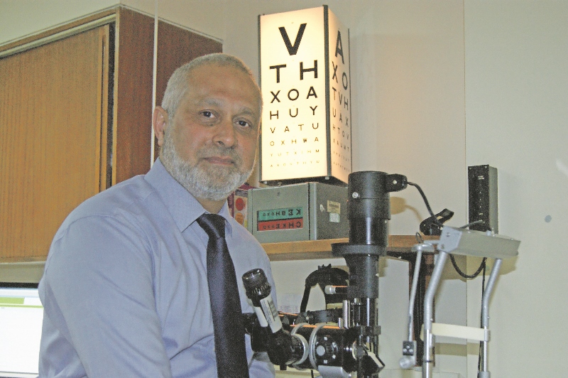 GIVING: Eye specialist, Ishtiyak Mahomed, will travel to Sudan next week alongside the Mercy Mission charity