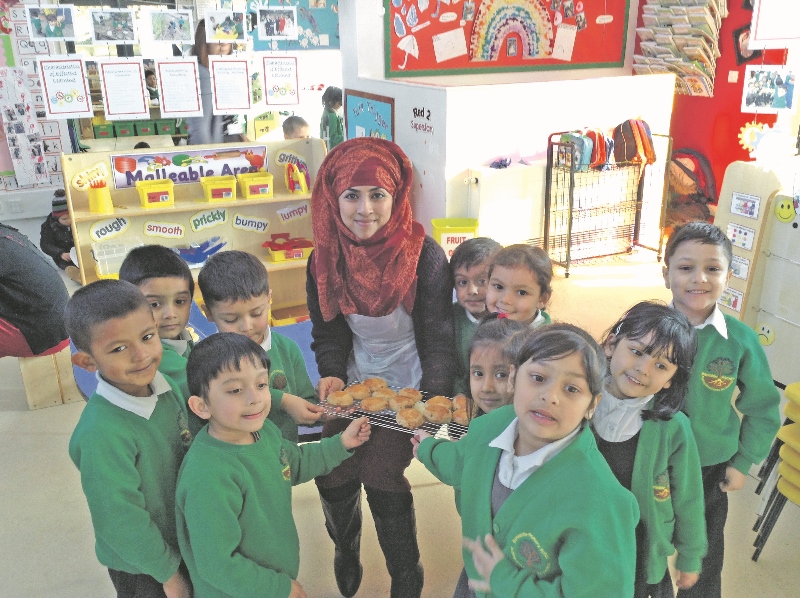 TASTY: Pupils and staff from each year group at Bankside Primary got involved with the ‘Great Bankside Bake-off’ project