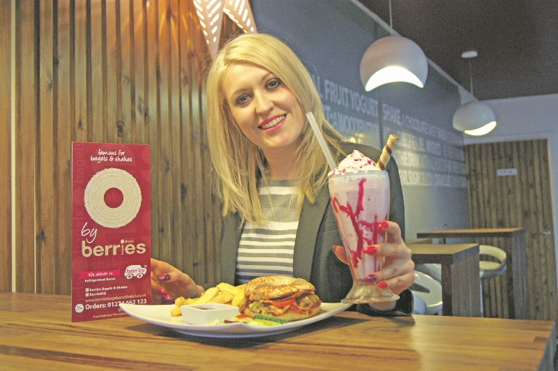 Asian Express Newspaper Berries, Bagels and Shakes