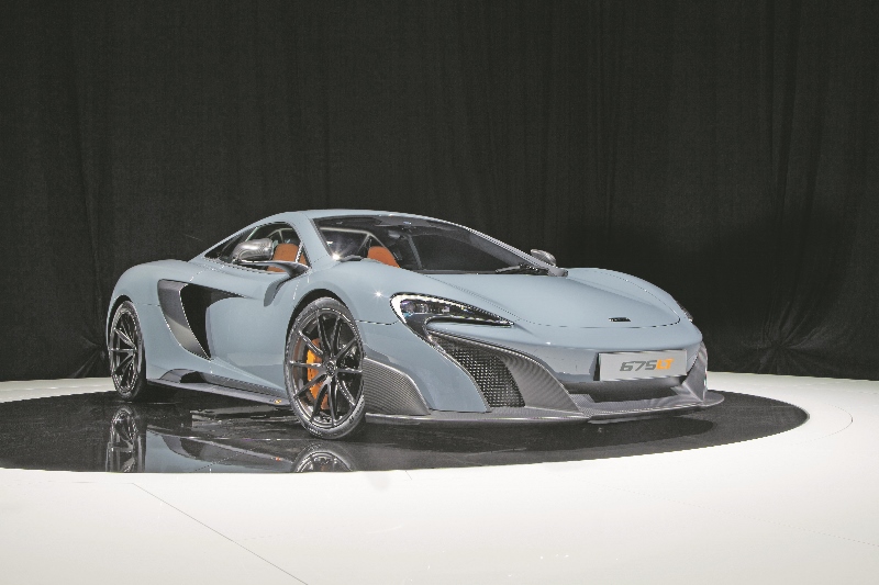 STUNNING: The limited edition McLaren 675LT will be available to buyers, priced from £259,500