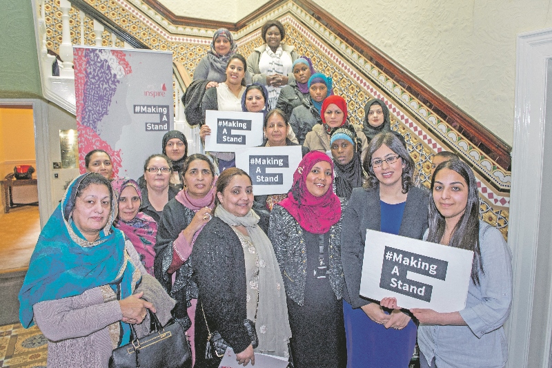 UNITED: Muslim women from Leeds came together last week to discuss the best ways to ‘make a stand’ against all types of extremism in their local communities