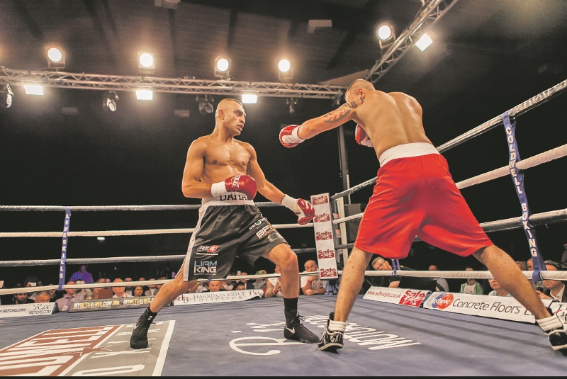 RETURN: Nadeem ‘Sid’ Siddique will be competing at Sheffield Motorpoint Arena on Saturday 28th March with boxing starting from 5pm