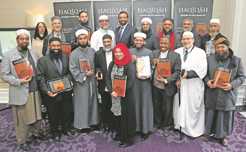 FAITH: Imams from across the country gathered in London for the launch of ‘Haqiqah’