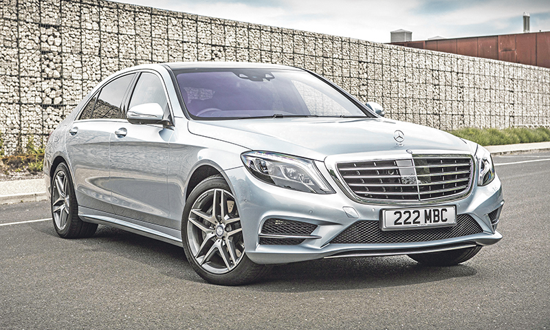The S-Class remains the number one luxury car in the UK
