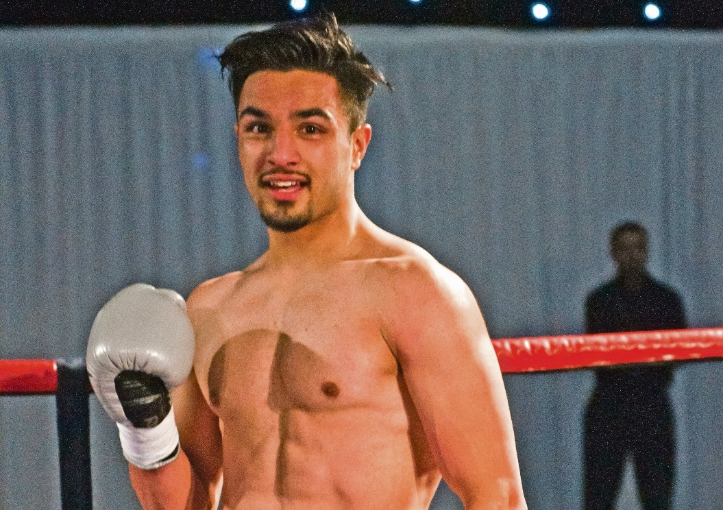 POTENTIAL: Hamed Ghaz is one of Bradford’s top boxing prospects and hopes to one day have a world title around his waist (image courtesy of SJ Young Photography)