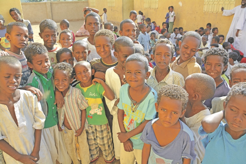 HELP: School children in Eastern Sudan will be helped by the Million Meals project