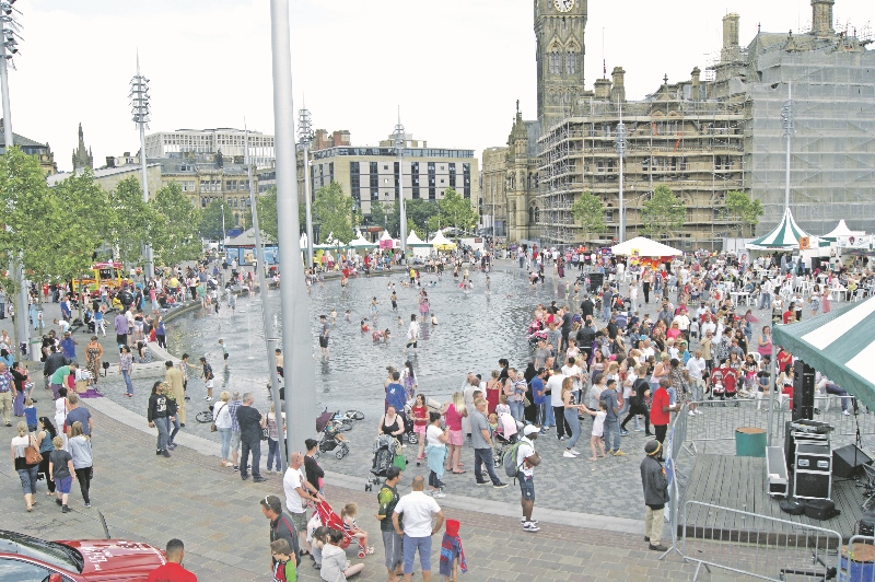 POPULAR: Thousands turned out to the World Curry Festival last year in Bradford’s City Park