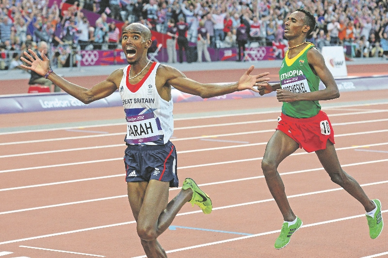 DOUBLE GOLD MEDALIST: Mo Farah 'missed two drugs tests' in lead-up to London 2012