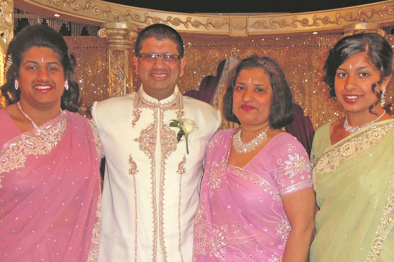 TRAGIC: Jitendra Lad killed his wife and two daughters in their family home last October