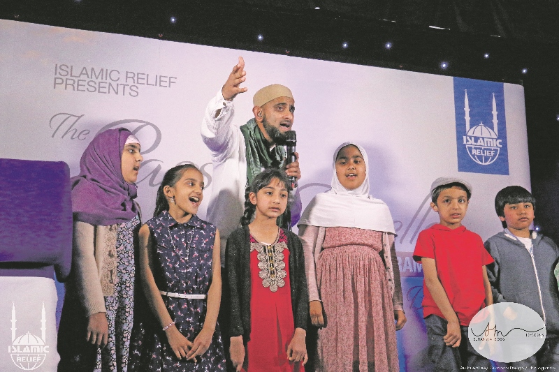 MUSIC: Renowned nasheed artist, Zain Bhikha, performed some of his latest singles and was joined on stage by children