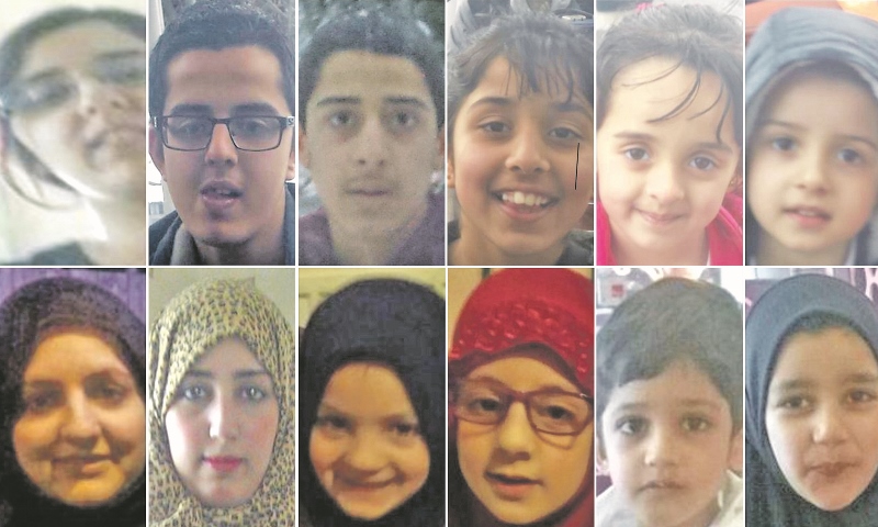 MISSING: The nine children and three mothers who are believed to have joined up with Islamic State militants in Syria