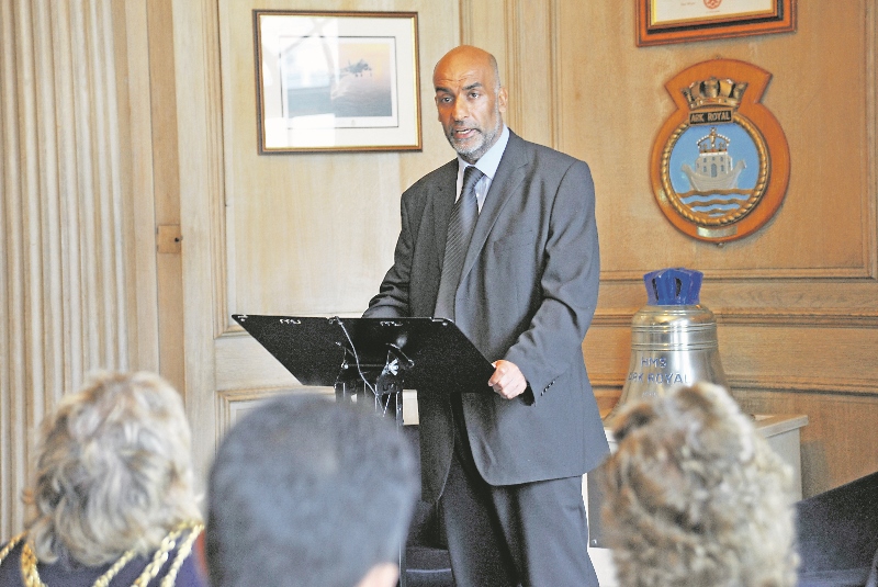 SPEECH: Hanif Malik, chief executive of the Hamara Centre, said Leeds and Beeston’s response to the attacks highlight that the incidents were ‘not reflective’ of the community