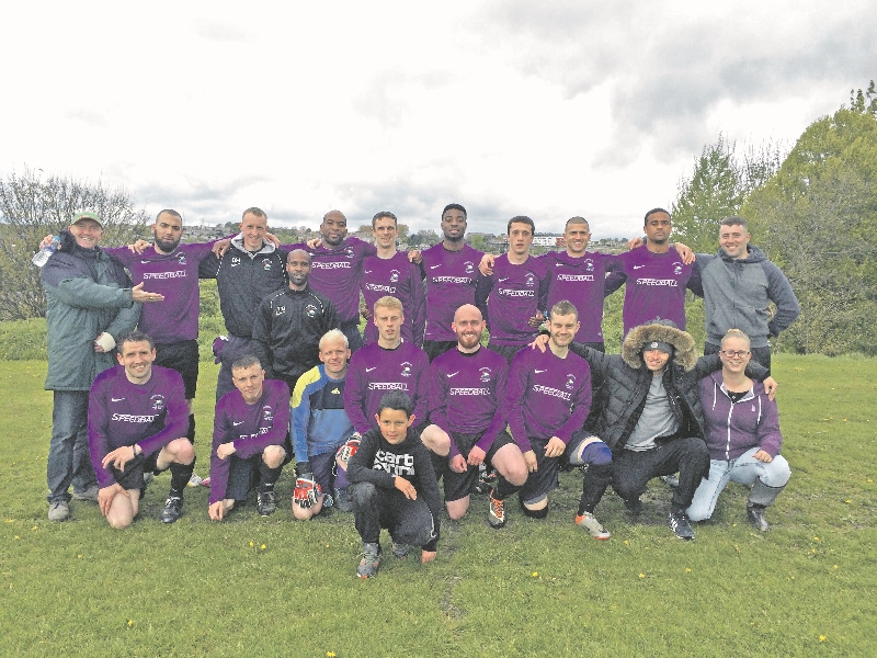 TEAM: Palestino FC had a first year to remember, winning the Spen Valley First Division and making two cup finals