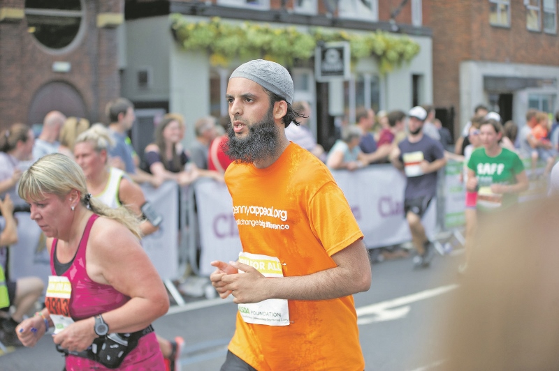 CHALLENGING: Nazim Ali will aim to complete the Leeds 10k next weekend despite fasting throughout the day