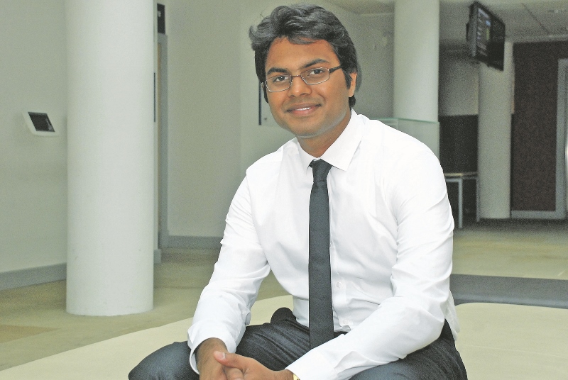 SMILE: Yeshwanth Pulijala says he hopes virtual reality technology will enable dental students to observe complex surgeries to their fullest