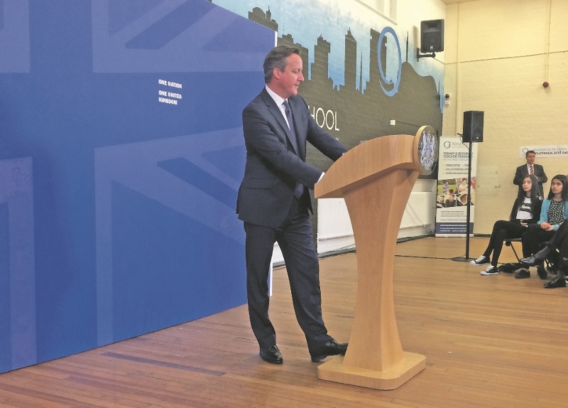 SPEECH: Prime Minister David Cameron addressed guests at Ninestiles School in Birmingham as he outlined his five-year-plan to tackling extremism