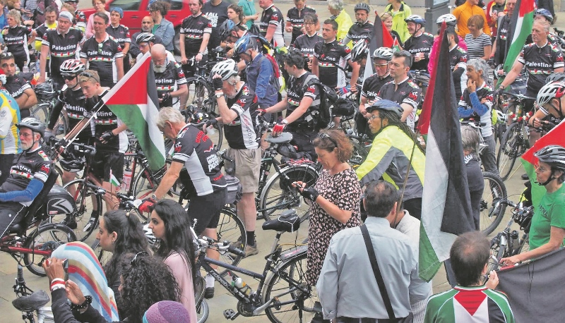 CHALLENGE: Hundreds of cyclists are joining in with the Big Ride as it passes through several cities from Scotland to London
