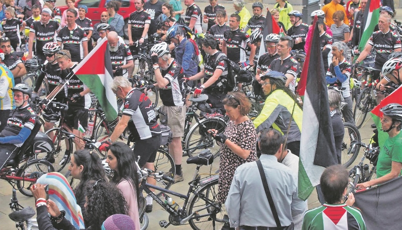 CHALLENGE: Hundreds of cyclists are joining in with the Big Ride as it passes through several cities from Scotland to London