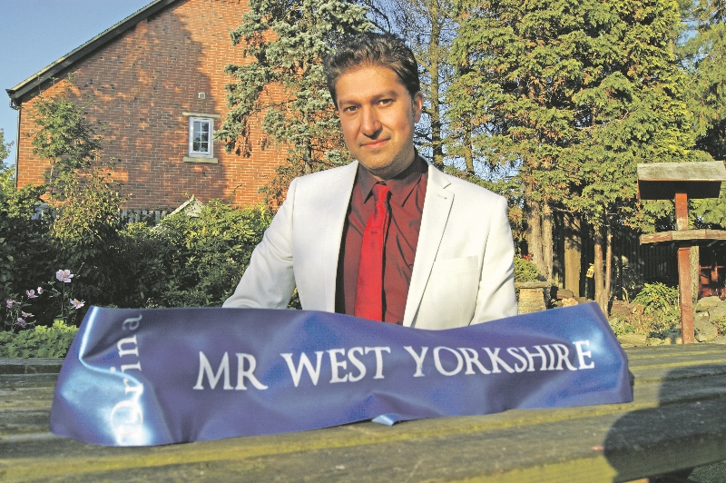 HONOUR: Waheed Ahmed said it was a ‘great privilege’ to earn the Mr West Yorkshire title
