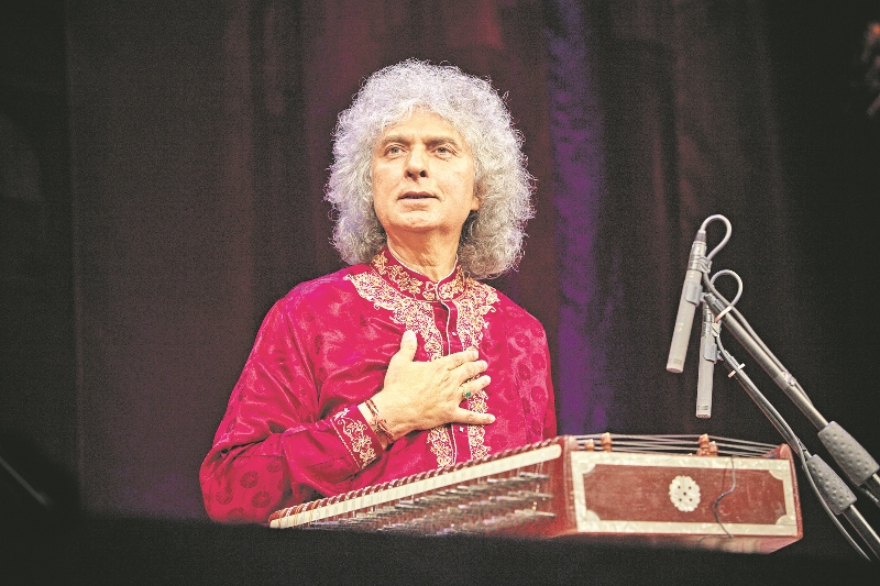 TALENT: Pandit Shivkumar Sharma has been performing the santoor for over half a century and will perform in Leeds for the first time this weekend