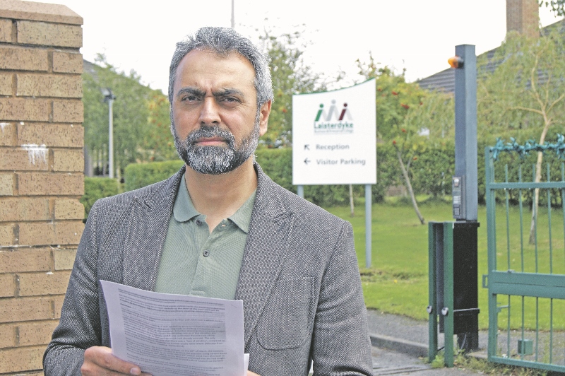 DETERMINED: Bradford Moor councillor, Cllr Faisal Khan, says he is determined to address the school’s shortcomings