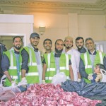 TEAM: The InTouch team of volunteers helped distribute meat last year in a pilot project and have teamed up with IslamBradford to roll out the initiative this year