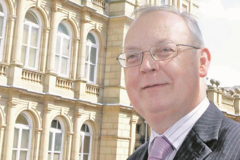 POSITIVE: Calderdale Council leader, Cllr Tim Swift, explained how the council were planning to accommodate refugees