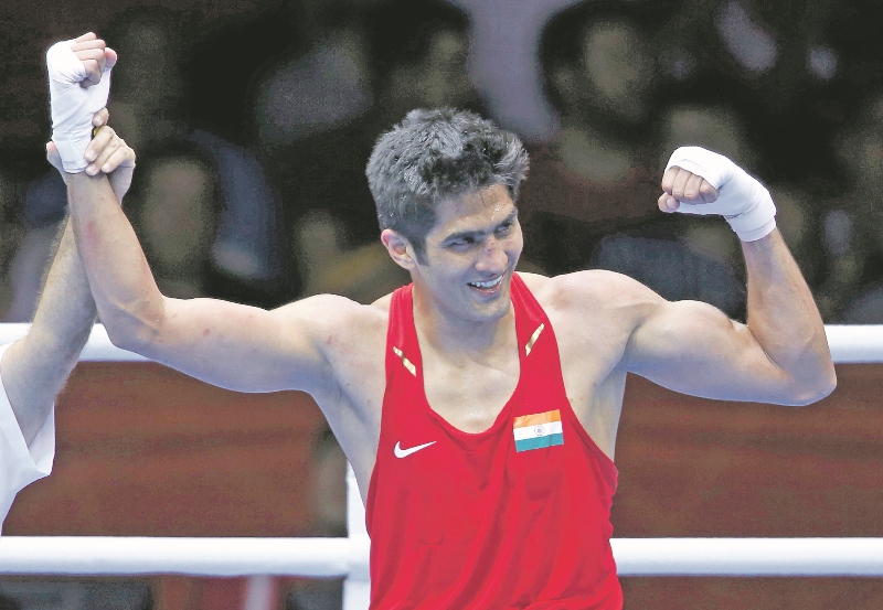 READY: Vijender Singh had a stellar amateur career and is now preparing for his first professional bout next month