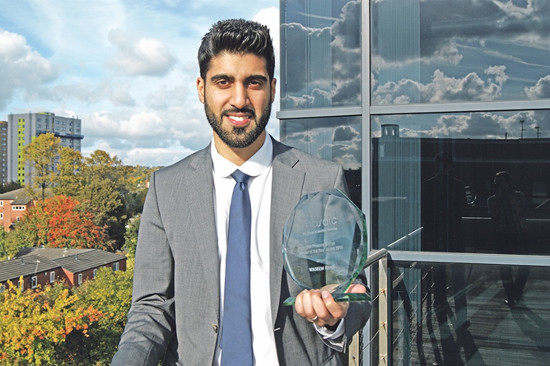 SUCCESS: Waseem Khan was named Mosaic Mentor of the Year last month for his work helping children aspire to achieve in the working world