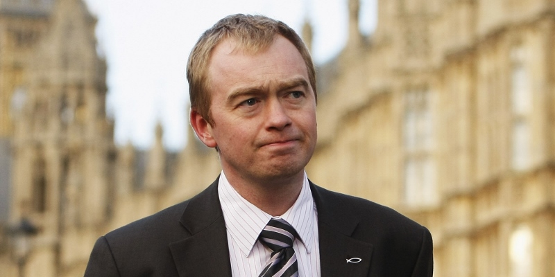 LEADER: Head of the Liberal Democrats, Tim Farron, says he looks forward to working with Sudhir Choudhrie