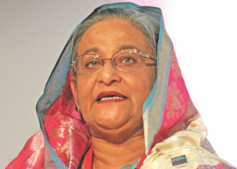 APPEAL: Bangladeshi prime minister Sheikh Hasina