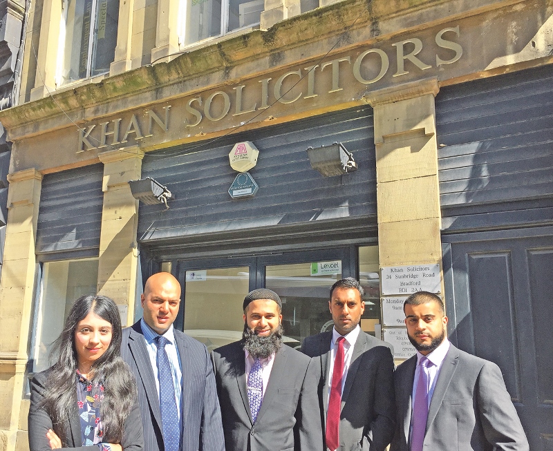 Asian Express Newspaper KHAN SOLICITORS The high profile law specialists