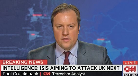 INTELLIGENCE REPORT: CNN Terrorism analyst Paul Cruickshank