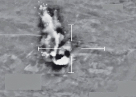 STRIKE: RAF missiles hit and destroy wellheads in an oilfield in Syria controlled by Daesh