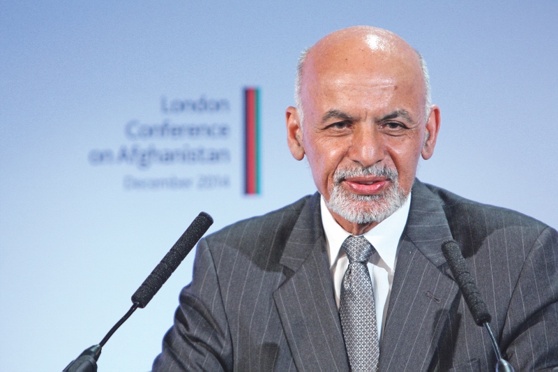 LEADER: Ashraf Ghani has dismissed a number of the nation’s intelligence agency officials and prosecuted several more