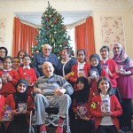 CHRISTMAS: Children from Iqra Academy handed out gifts to residents at The Mount Residential Home earlier this week