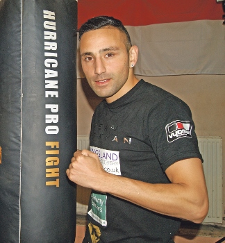 READY: Having suffered the disappointment of seeing his world title fight cancelled at the 11th hour, Tasif Khan says he is delighted to be able to now host the bout in Bradford next year