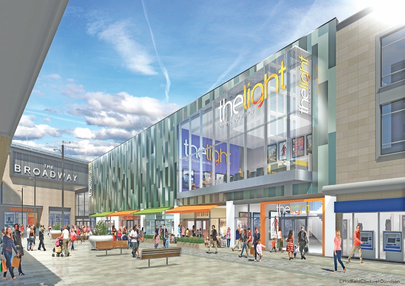 FILM: Development on a new cinema and four new restaurants will begin at The Broadway next year