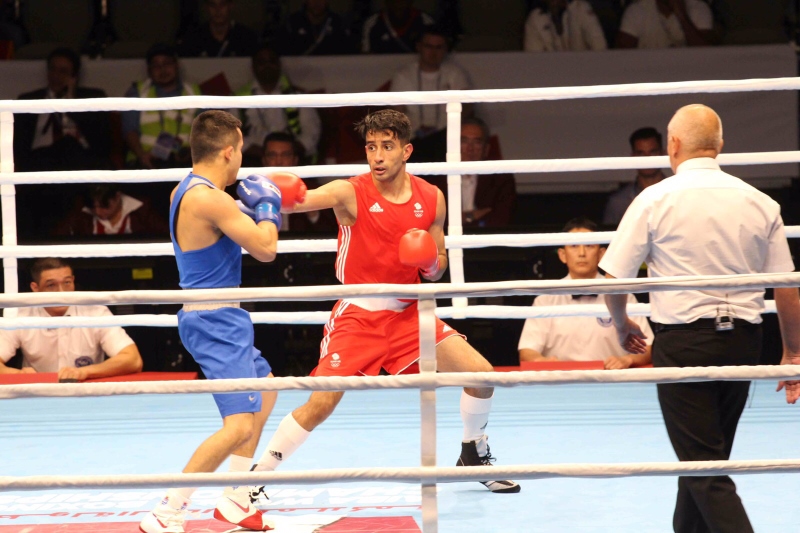 HIGH HOPES: Ashfaq is currently number one in his weight division nationally