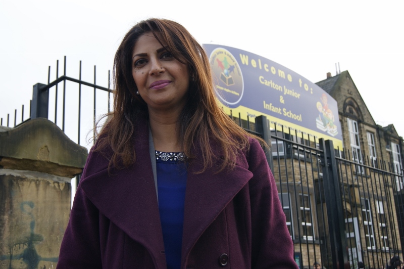 HEADTEACHER OF THE YEAR: Headteacher of Carlton Junior and Infant School, Rizwana Mahmood, has been nominated for a national prize
