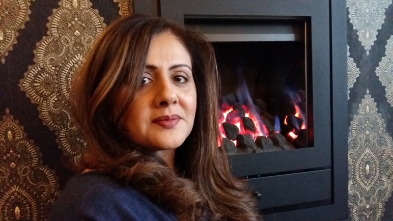 ON FIRE: Sajida says her X-Grey product range has received a number of enquiries since her appearance on Dragon’s Den
