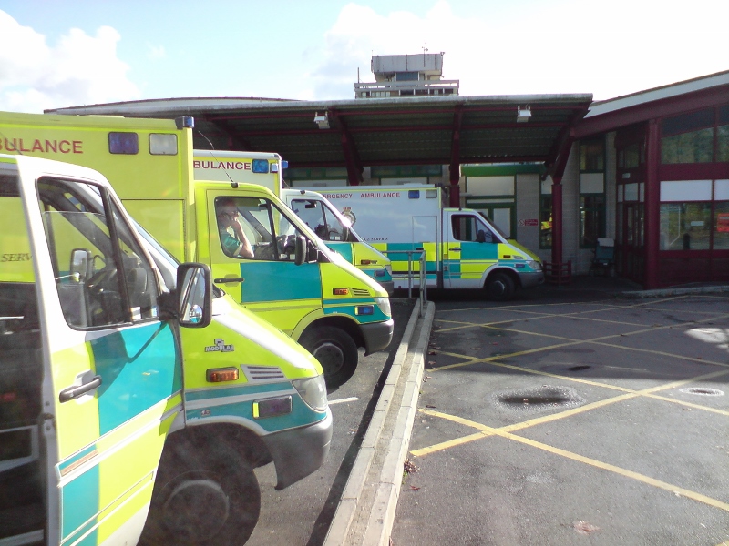 UNDER PRESSURE: A&Es across the UK are struggling to keep up with the amount of patients coming through their doors