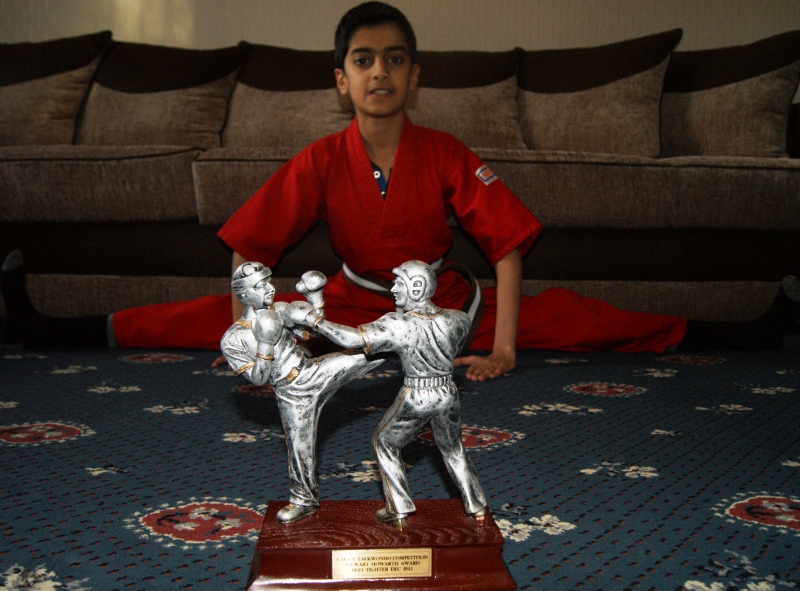 PROSPECT: At just 11-years-old, a bright future has been predicted for Mohammed