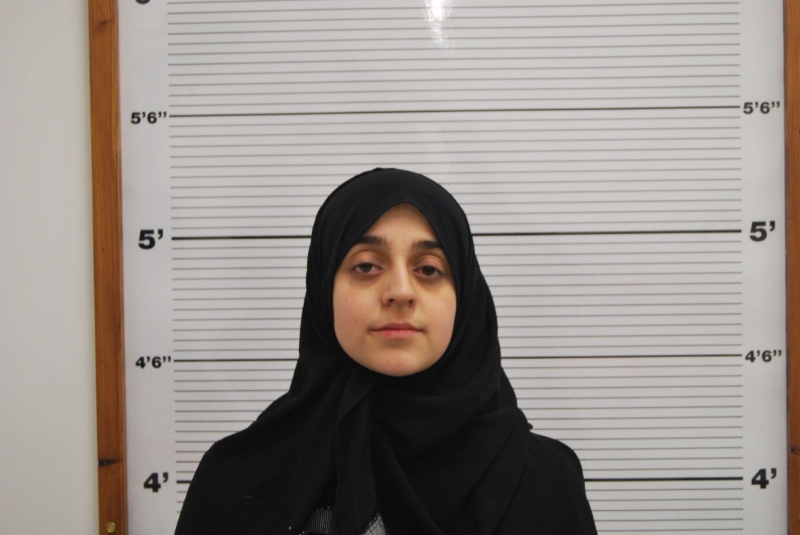CUSTODY PHOTOS: Tareena took her toddler son to Syria and has now been jailed for six years