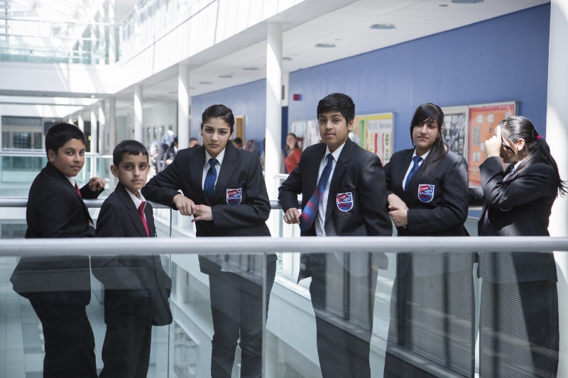Proud: The Principal says the students should feel ‘proud’ by what they have achieved since last year’s inspection