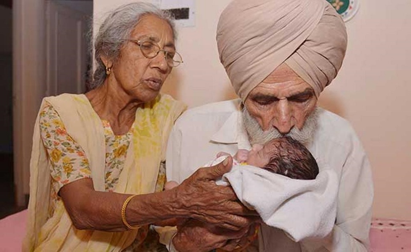 PROUD PARENTS: Daljinder and Mohinder celebrated the birth of their first child, Arman, earlier this month